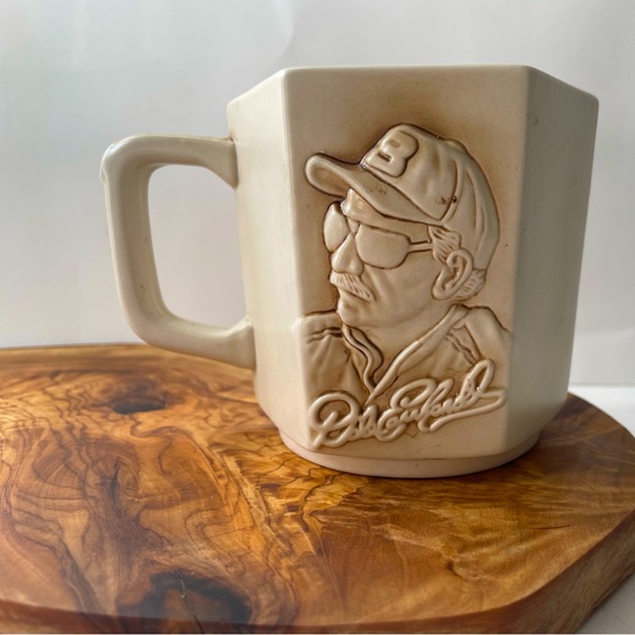 Other - Vintage Ceramic Hexagonal Dale Earnhardt Mug